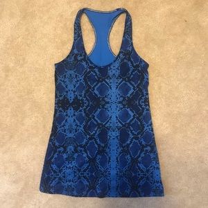 Like New Blue Lululemon Tank